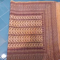 ذرع و نیم ترکمن (نقشه چهار درخت)|گلیم، جاجیم، گبه|اصفهان, سپاهان‌شهر|دیوار