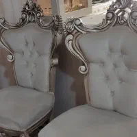 مبلمان سلطنتی 9 نفره در حد نو با قیمت استثنایی|مبلمان خانگی و میز عسلی|محمدیه-قزوین, |دیوار