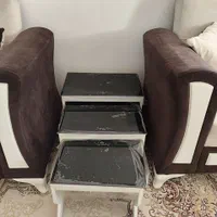 مبل 8نفره با 3 جلو مبلی|مبلمان خانگی و میز عسلی|سردشت, |دیوار