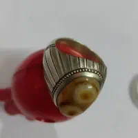 انگشتر نقره سنگ باباقوری