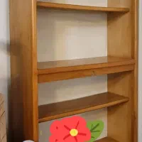 کتابخانه قهوه ای روشن ۲متردر ۹۰وعمق ۳۵|کتابخانه، شلف، قفسه‌های دیواری|تهران, امیرآباد|دیوار