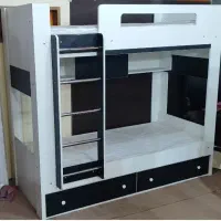 تخت دوطبقه نردبانی پایه ال|تخت و سرویس خواب|مشهد, شهرک امام هادی (شهرک غرب)|دیوار