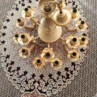 لوستر برنز 6 شاخه 18شعله