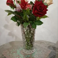 گلدان کریستال اصل