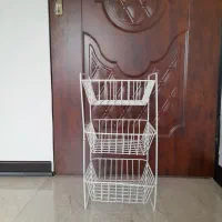 جا سیب زمینی پیاز یا فایل نظم دهنده ۳ طبقه ، نو|آبچکان و نظمدهنده ظروف|رامسر, |دیوار