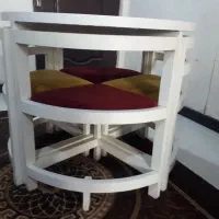 میز نهارخوری کم جا شیک|میز و صندلی غذاخوری|اهواز, کوی ملی راه|دیوار