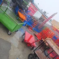 (گاری ۳۶۰درجه)باربر چهار چرخ دستی حمل بار ۳۶۰درجه