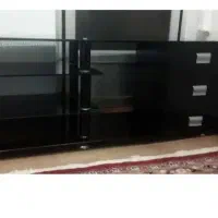 میز تلویزیون شیشه ای