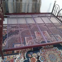 تخت خواب فلزی دو نفره|تخت و سرویس خواب|ملایر, |دیوار