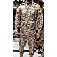 لباس خاکی عملیاتی و سبز دیجیتال نظامی