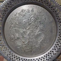 دیوار کوب  مسی قدیمی نقش لیلی ومجنون