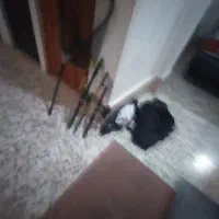 یکسری لوازم کامل ماهیگیری به همراه کالو