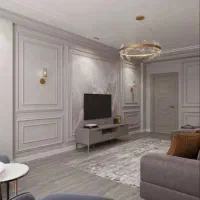 طراحی و اجرای قاب بندی تی وی وال حرفهای|خدمات پیشه و مهارت|شیراز, فرهنگ شهر|دیوار