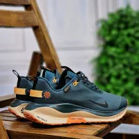 کتونی نایک گورتکس یشمی نارنجی کاملا رانینگ زوم4فور