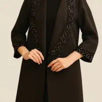 مانتو مجلسی خرجکار سنگ و پولک