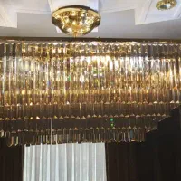 ۲ عدد لوستر کریستال|لوستر و چراغ آویز|تهران, الهیه|دیوار