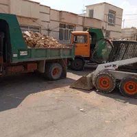 حمل نخاله بابکت خاورکمپرسی ناخاله ماسه شسته کل شهر|خدمات حمل و نقل|شیراز, پانصد دستگاه ارتش|دیوار