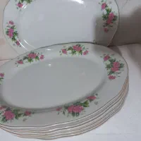 سرویس چینی گلسرخی کاملانو مناسب جهیزیه
