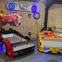 تخت خواب ماشینی آراچوب قسطی بخر بچه تو شاد کن|تخت و سرویس خواب|تهران, افسریه شمالی|دیوار