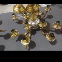 دوعدد لوستر جنس اهن|لوستر و چراغ آویز|کرج, حاجی آباد|دیوار