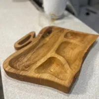 اردو خوری چوب گردو.تخته سرو مزه.کاملا نو