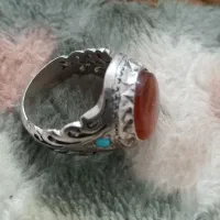 انگشتر نقره  حراج