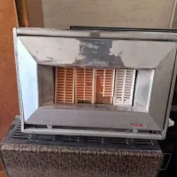 بخاری گاز دیواری دودکش دار سفالی آبسال سالمو بشرط
