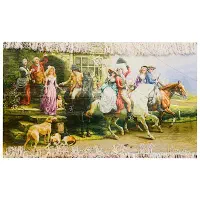 بدرقه|تابلو فرش|تبریز, |دیوار