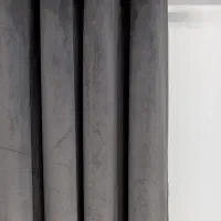 پرده آماده مخمل براق فقط ۵۹۰ حریر ۴۵۰ رنگ زردوقرمز|پرده، رانر، رومیزی|اهواز, نادری|دیوار