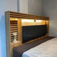 تخت خواب تکنفره+تخت خواب یکنفره ملامینه