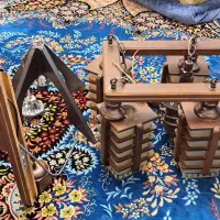 لوستر ۶ شاخه به همراه دیوارکوب