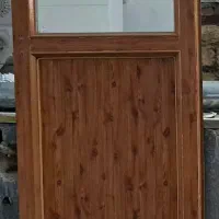 دو لنگه  درب آلومینیومی