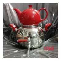 کتری قوری استیل|قوری، کتری، قهوهساز دستی|قیامدشت - خاورشهر, |دیوار