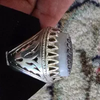 انگشتر نقره دستساز با سنگ حرم امام حسین)ع(|جواهرات|تهران, قیطریه|دیوار