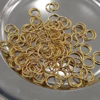 گوشواره حلقه ای طلا