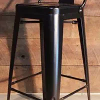 صندلی کانتر فلزی مشکی