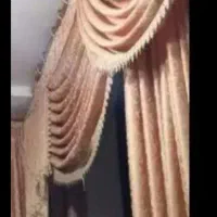 شش متر پرده آماده دوخته با دالبر هاش