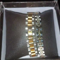 سکه های قدیمی و دست بند رولکس ست