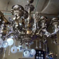 لوستر شاخه ای دایکاست آنتیک تمام اقساطی|لوستر و چراغ آویز|ارومیه, |دیوار
