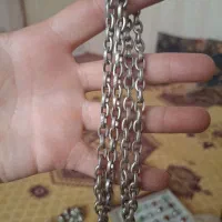 انواع زنجیر نقره کارتیه فیگارو و مدال های شجرطبیعی|جواهرات|تبریز, |دیوار