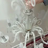 لوستر8شاخه کریستال