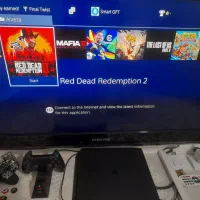 ps4 پی اس فور دو دسته اسلیم|کنسول، بازی ویدئویی و آنلاین|گلبهار, شهر جدید گلبهار|دیوار