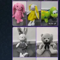 فروش عروسکهای پارچه ای به صورت کلی وجزعی