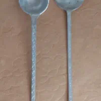 کفگیر و ملاقه بزرگ قدیمی