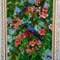 تابلو فرش ابریشم|تابلو فرش|رشت, نامجو|دیوار