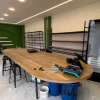 میزبا پایه های فلزی محکم صفحه ام دی اف