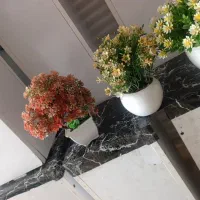 چندعدد گل مصنوعی زینتی مصنوعی‌‌بنسای