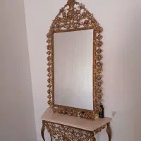 آینه کنسول برنجی برنز