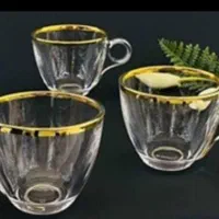 استکان فنجان لب طلایی بلینکمکس خارجی نشکن|ظروف سرو و پذیرایی|قم, نیروگاه|دیوار