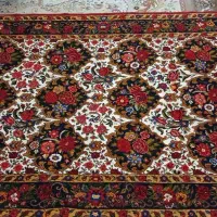 فرش دست بافت یک و نیم در دو و نیم طرح قاب شیدا